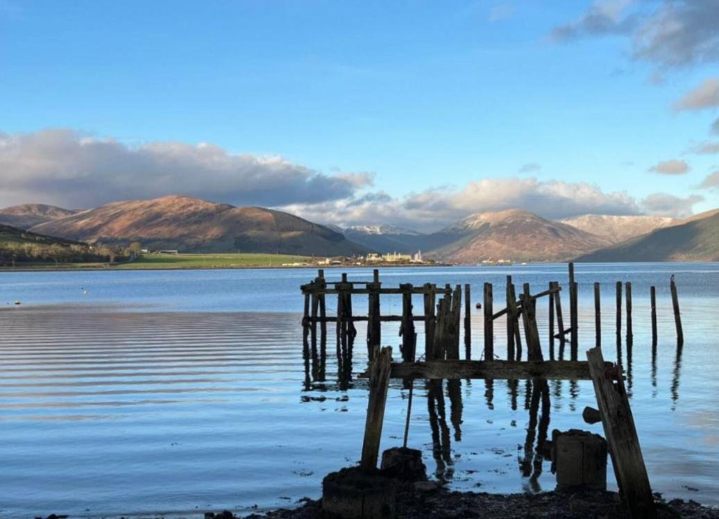 Beautiful Upper Apartment/Stunning Sea Views, Isle Of Bute Port Bannatyne Exterior photo